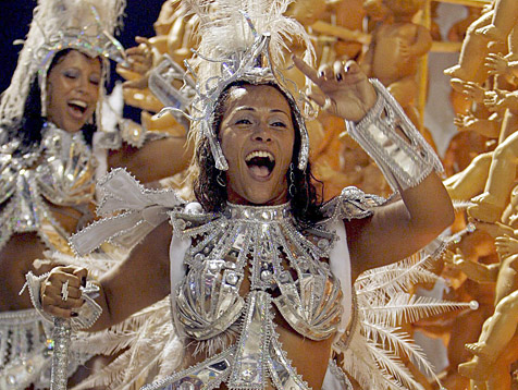 Samba-Tänzerinnen in Rio